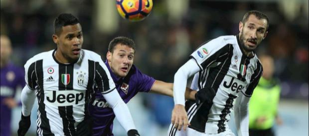 Juventus, Chiellini y Alex Sandro Juventus, Chiellini y Alex Sandro