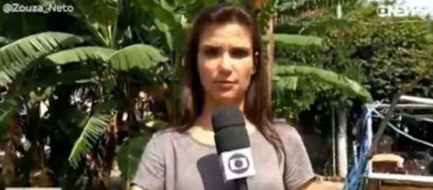 Repórter da GloboNews surpreende com atitude inusitada Repórter da GloboNews surpreende com atitude inusitada