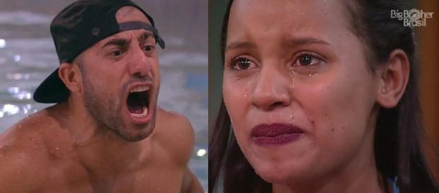 Tio de Kaysar pede menos agressão para as torcidas do sobrinho e de Gleici no BBB18 (foto reprodução) Tio de Kaysar pede menos agressão para as torcidas do sobrinho e de Gleici no BBB18 (foto reprodução)