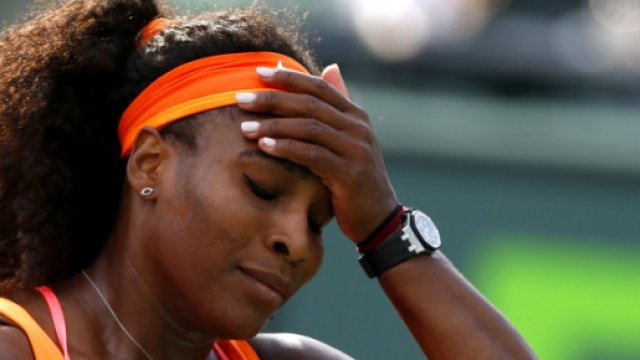 Défaite de Serena Williams à Miami.