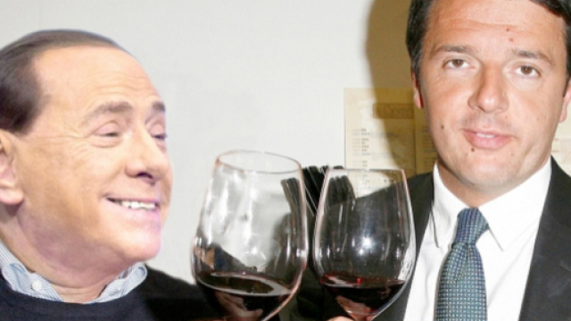 Silvio Berlusconi e Matteo Renzi