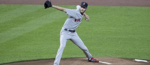 Chris Sale is scheduled to pitch Opening Day for the Boston Red Sox in 2018. - [Image via Keith Allison /Wikimedia Commons]