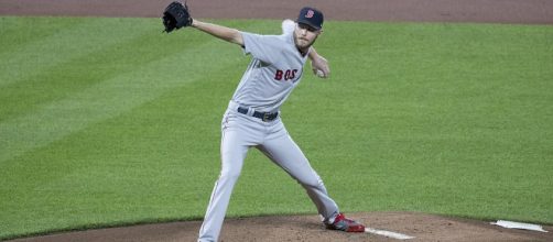 Chris Sale is scheduled to pitch Opening Day for the Boston Red Sox in 2018. - [Image via Keith Allison /Wikimedia Commons]