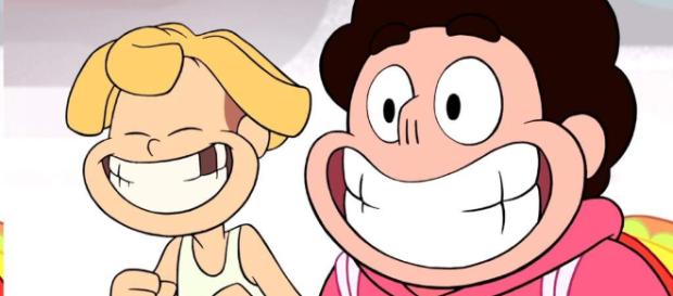 Steven Universe y PeeDee - vía aminoapps.com Steven Universe y PeeDee - vía aminoapps.com