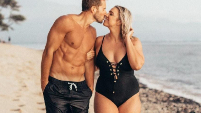 Mister addominali sposa ragazza curvy