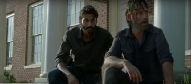 Are Rick and Tara infected? / Image via HOT NEW Trailers and Official Movie and TV Promo's, YouTube screencap Are Rick and Tara infected? / Image via HOT NEW Trailers and Official Movie and TV Promo's, YouTube screencap