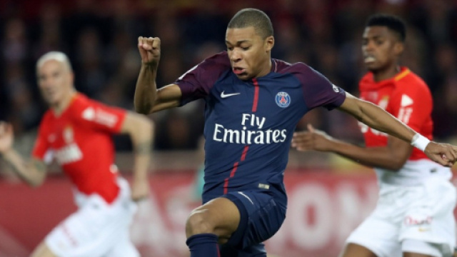 L'ancien Monégasque, Kylian Mbappé, est le nouveau fer de lance de l'attaque parisienne. (bfmtv.com)
