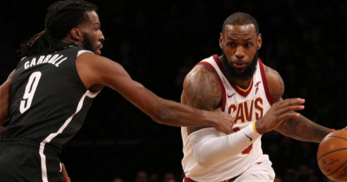 LeBron James says he got no sleep before Cavs-Nets game