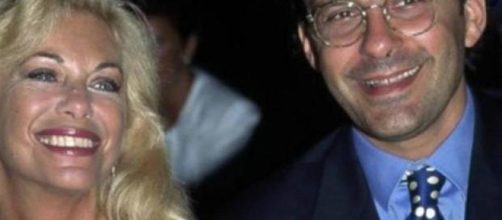 Rita Dalla Chiesa e Fabrizio Frizzi in una foto del passato