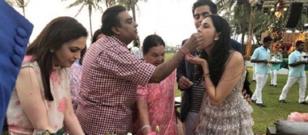Akash Ambani Gets Engaged to Shloka Mehta,. (Image Credit: Sloka Mehta/Instagram) Akash Ambani Gets Engaged to Shloka Mehta,. (Image Credit: Sloka Mehta/Instagram)
