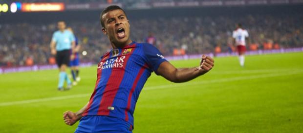 Barcelona 1-0 Granada: Rafinha's. Barcelona 1-0 Granada: Rafinha's.
