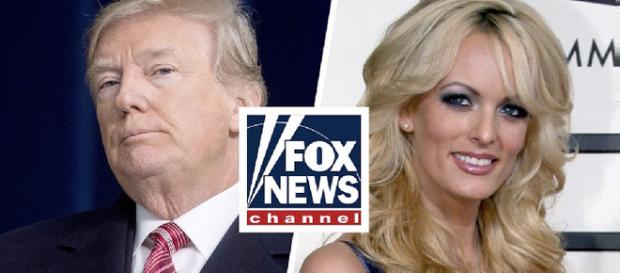 Donald Trump, Stormy Daniels, via Twitter Donald Trump, Stormy Daniels, via Twitter