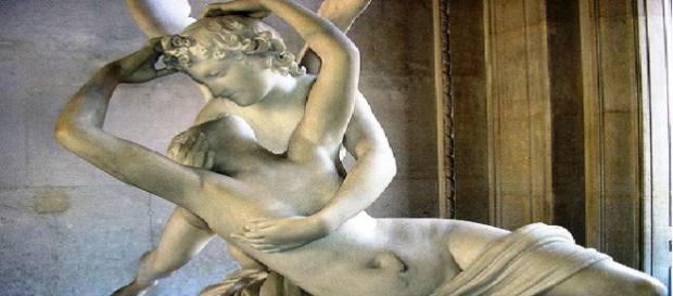 Mito de amor entre o deus grego Eros e Psiquê Mito de amor entre o deus grego Eros e Psiquê