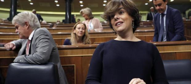 Soraya Saénz de Santamaría nunca es objeto de críticas en La Sexta Soraya Saénz de Santamaría nunca es objeto de críticas en La Sexta