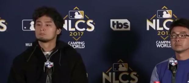 Yu Darvish Postgame Interview | Dodgers vs Cubs Game 3 NLCS - Image - Dodgers Highlights | YouTube Yu Darvish Postgame Interview | Dodgers vs Cubs Game 3 NLCS - Image - Dodgers Highlights | YouTube