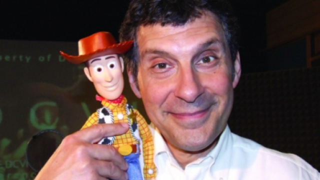 Fabrizio Frizzi e il suo Woody di Toy Story