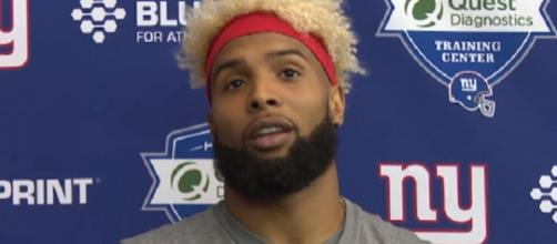 Odell Beckham Jr.’s 2017 season was cut short by an ankle injury (Image Credit: NFL Network/YouTube)