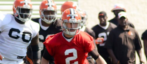 Former Browns quarterback Johnny Manziel is expected to throw at Texas A&M pro day.- [Eric Daniel Drost via Flicr]