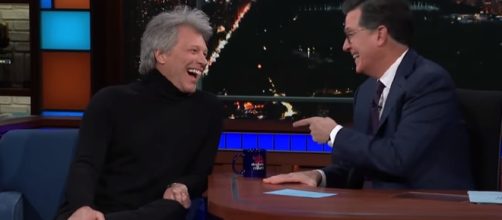 Jon Bon Jovi in an interview. - [The Late Show with Stephen Colbert / YouTube screencap]