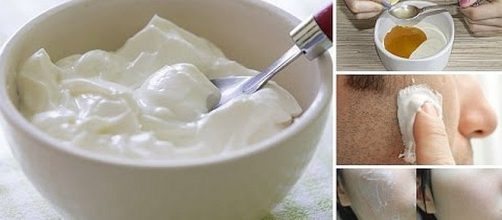 Yogurt is a very inexpensive beauty product [Image: Nature Cures/YouTube screenshots]