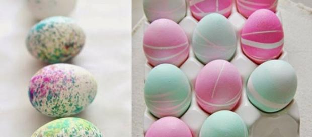 5 ideas para colorear los huevos de Pascua 5 ideas para colorear los huevos de Pascua
