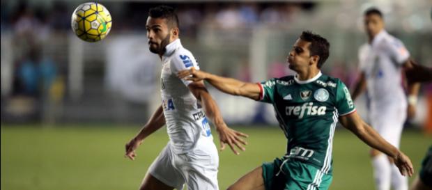 Palmeiras levou a melhor no jogo de ida. (foto reprodução). Palmeiras levou a melhor no jogo de ida. (foto reprodução).