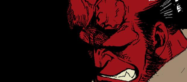 Hellboy es el famoso personaje del cine de cómics. Hellboy es el famoso personaje del cine de cómics.
