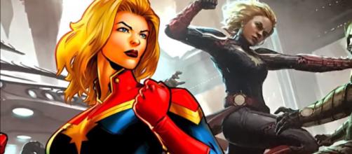 Brie Larson will play the Marvel Studios' 2019 titular film 'Captain Marvel.' [Image via Screen Rant/YouTube screencap]