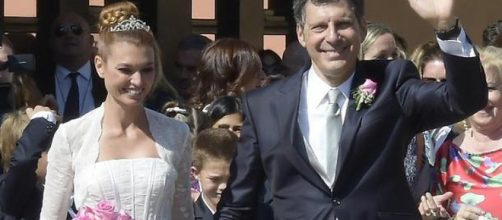 Carlotta Mantovan e Fabrizio Frizzi