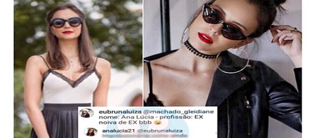 Ana Lúcia foi direta na resposta ( Reprodução - Instagram ) Ana Lúcia foi direta na resposta ( Reprodução - Instagram )