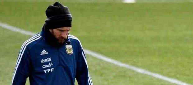 Leo Messi não jogou com a camisa da Argentina. (foto reprodução). Leo Messi não jogou com a camisa da Argentina. (foto reprodução).