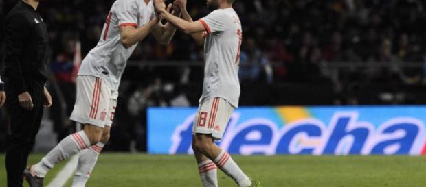 Marcos Alonso debuta con España Marcos Alonso debuta con España