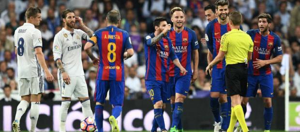 Real Madrid e Barcelona é um dos maiores clássicos do mundo. (foto reprodução). Real Madrid e Barcelona é um dos maiores clássicos do mundo. (foto reprodução).