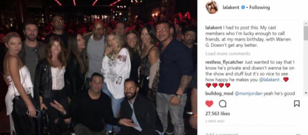 The Pump Rules cast at Emmett's birthday party in Los Angeles on Saturday March 24. (Image: Instagram/Lala Kent) The Pump Rules cast at Emmett's birthday party in Los Angeles on Saturday March 24. (Image: Instagram/Lala Kent)