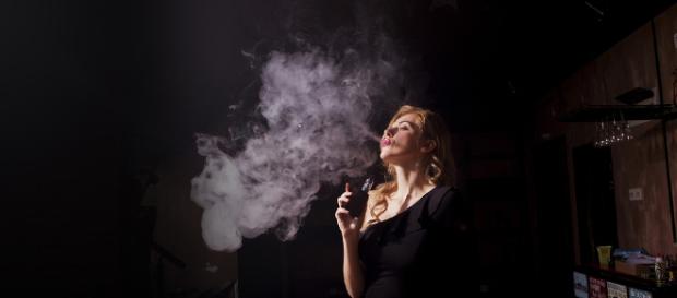 Woman vaping. Image credit - Public Domain | Pixabay Woman vaping. Image credit - Public Domain | Pixabay