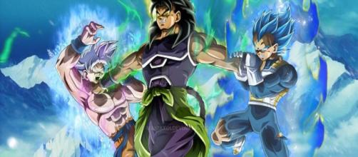 Imagen de Yamoshi, Goku y Vegeta