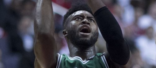Jaylen Brown leads the Celtics to game winning shot. [ image source: Keith Allison/Wikimedia Commons ]