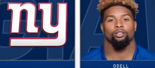 Odell Beckham is now telling LA Rams players he wants in on a trade out of New York [Image via CBS Sports / YouTube Screencap]