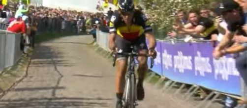 Philippe Gilbert, vincitore un anno fa del Giro delle Fiandre