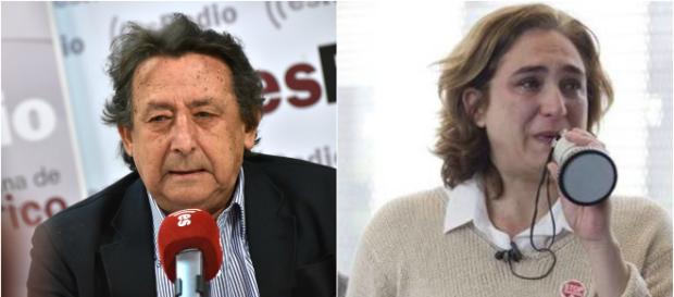 Alfonso Ussía y Ada Colau en imagen Alfonso Ussía y Ada Colau en imagen