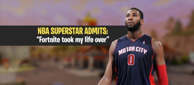 Andre Drummond reveals he's addicted to "Fortnite Battle Royale." Image Credit: Own work Andre Drummond reveals he's addicted to "Fortnite Battle Royale." Image Credit: Own work