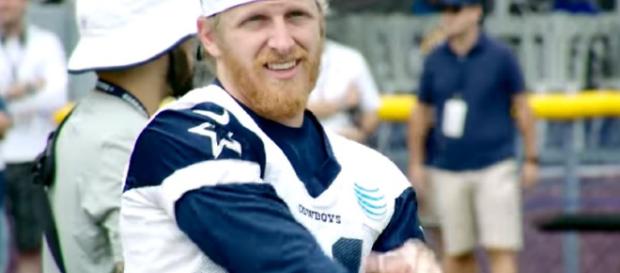 Cole Beasley -Image credit - Cowboys via Lindsay Cash Draper | YouTube Cole Beasley -Image credit - Cowboys via Lindsay Cash Draper | YouTube