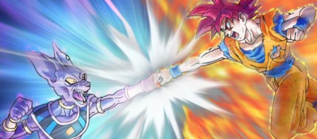 Ein Kampf zwischen Göttern: Beerus vs Son Goku - dragonball.wikia.com Ein Kampf zwischen Göttern: Beerus vs Son Goku - dragonball.wikia.com