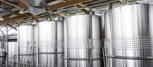 Stainless Steel Wine Drums at Jackson Triggs winery. -— (Image Credit: 'Math' Stock Up/Youtube)