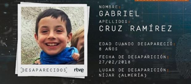 Imagen emitida por RTVE de Gabriel Cruz Imagen emitida por RTVE de Gabriel Cruz