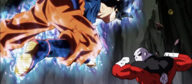 Jiren and Goku's fight in Dragon Ball Super 129; (Image Credit: Geekdom101/YouTube screencap) Jiren and Goku's fight in Dragon Ball Super 129; (Image Credit: Geekdom101/YouTube screencap)