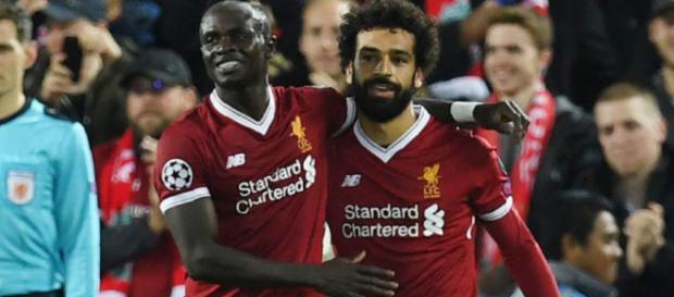 Salah y Mane macaron para arle la victoria a su equipo Salah y Mane macaron para arle la victoria a su equipo