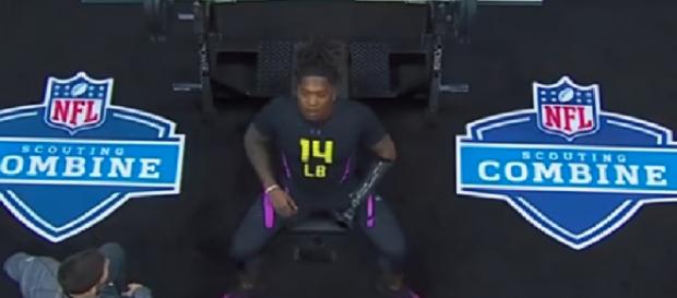 Shaquem Griffin - NFL Network via YouTube (https://www.youtube.com/watch?v=OXKKVVMTswY) Shaquem Griffin - NFL Network via YouTube (https://www.youtube.com/watch?v=OXKKVVMTswY)