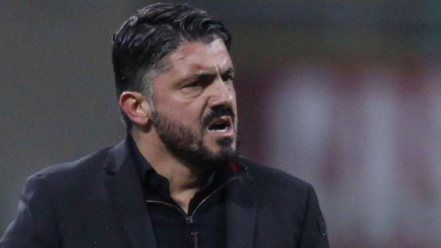 La grinta di Gattuso sulla panchina