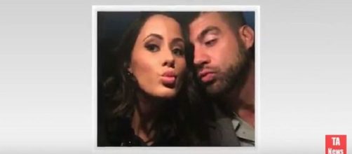 MTV reality star Jenelle Evans and her husband, David Eason. (Image from TA News / YouTube).
